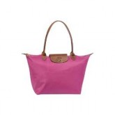 Sac Longchamp Logo soldes pas chers Shop Online Le Pliage Petit Rose